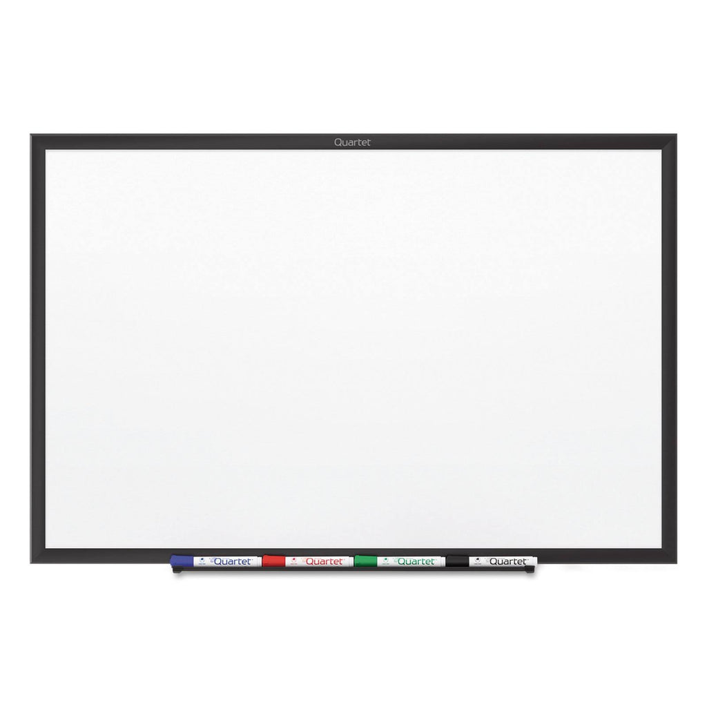 36 x 24 Black Aluminum Frame Magnetic Whiteboard T592909