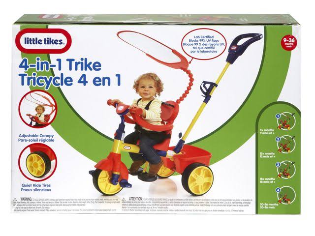 Red 4-in-1 Tricycle B871847