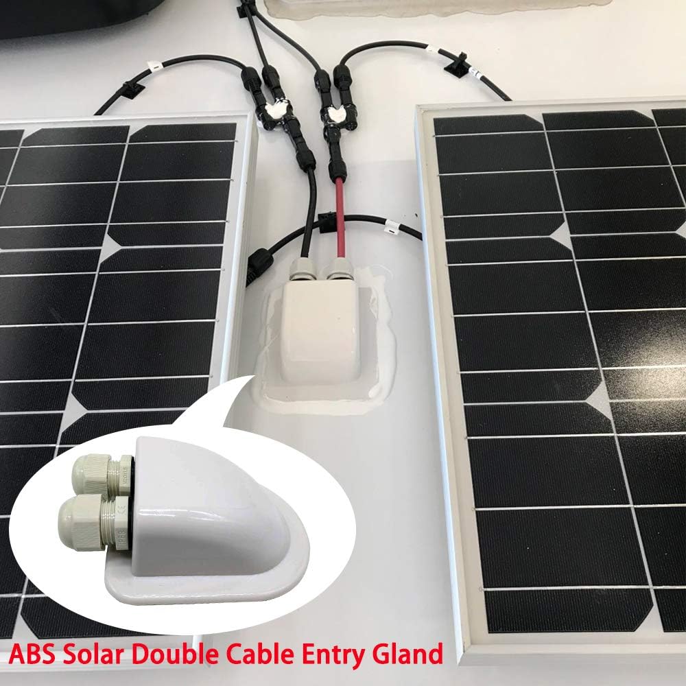 100 Watts Polycrystalline Solar RV Kit with 20A PWM LCD Charge Controller S589