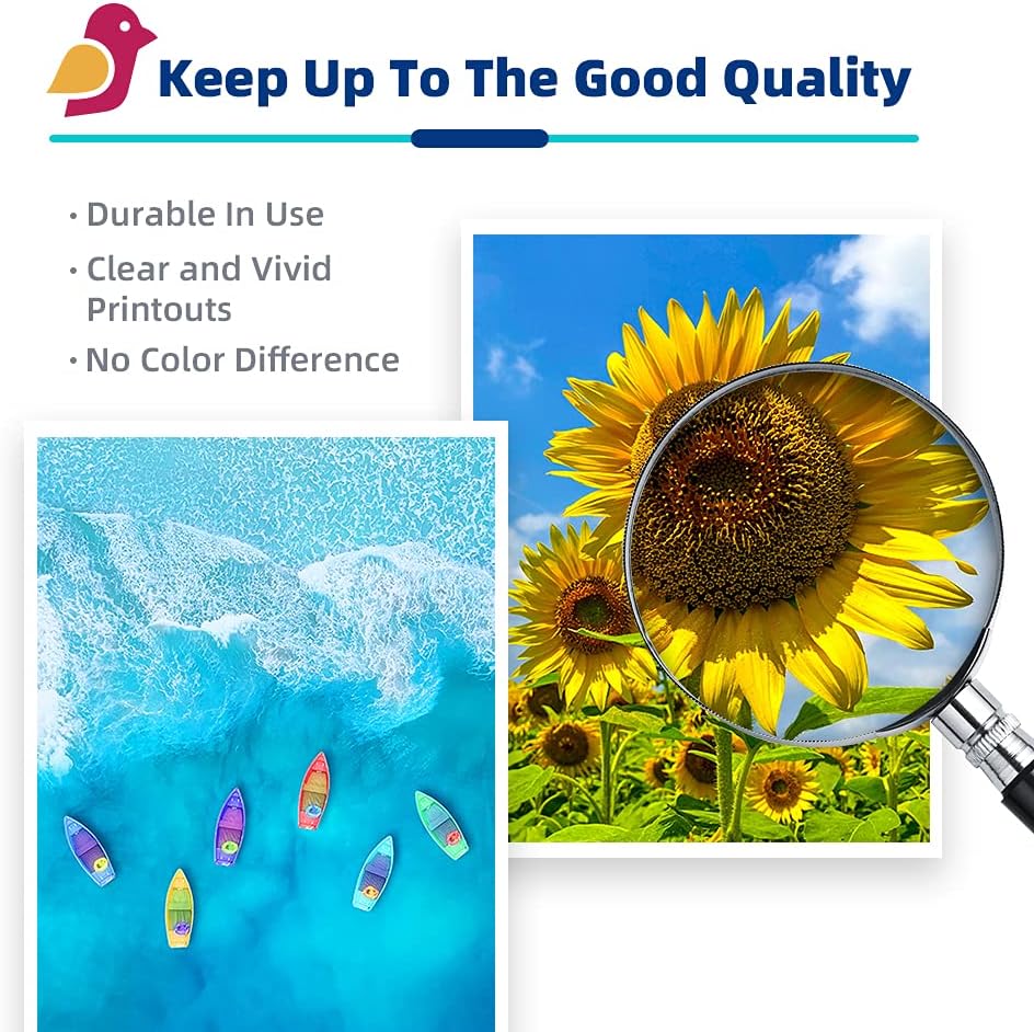 Compatible Toner Cartridge 5-Pack for Brother TN221 TN225 (2 Black, 1 Cyan, 1 Magenta, 1 Yellow) C724
