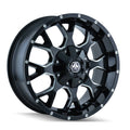 Black/Milled Spokes 20x9 8x180 0mm 130.8mm P119