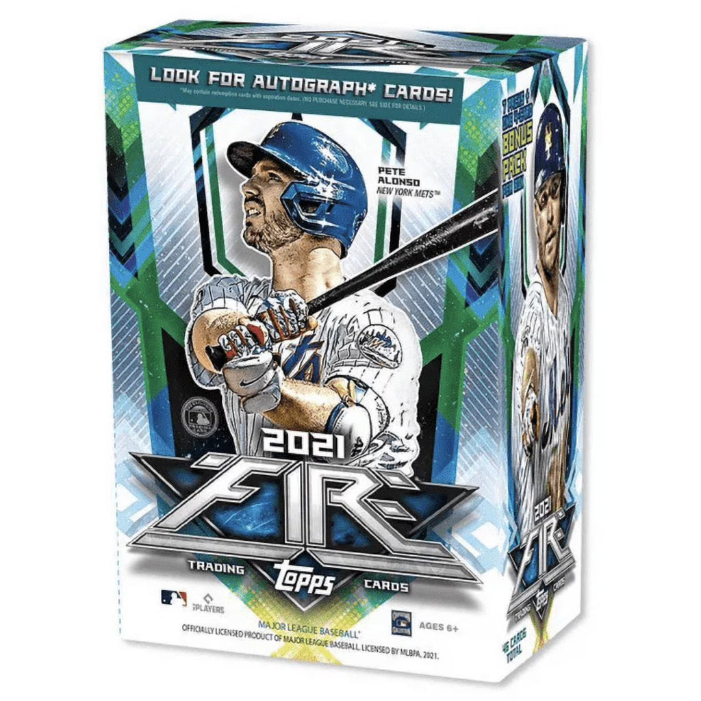 2021 Topps MLB Fire Baseball Trading Card Blaster Box J8428