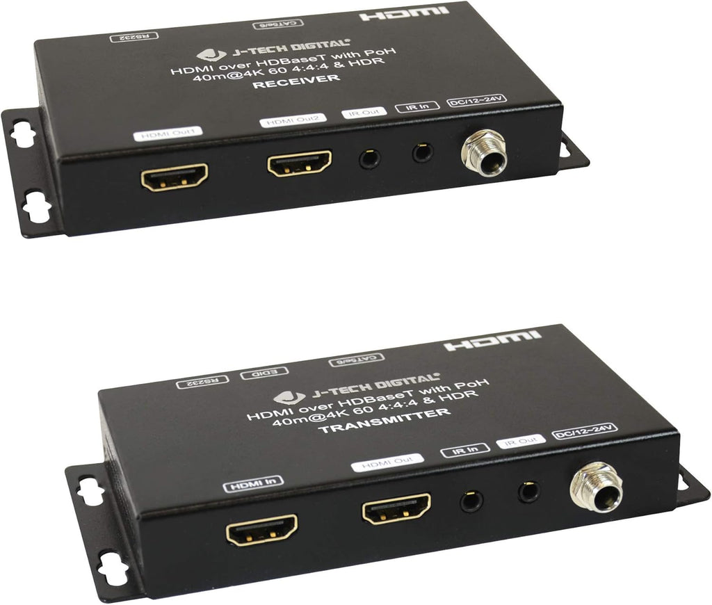 4K HDMI 2.0 Extender with Local Loop Out & Dual Outputs O27639