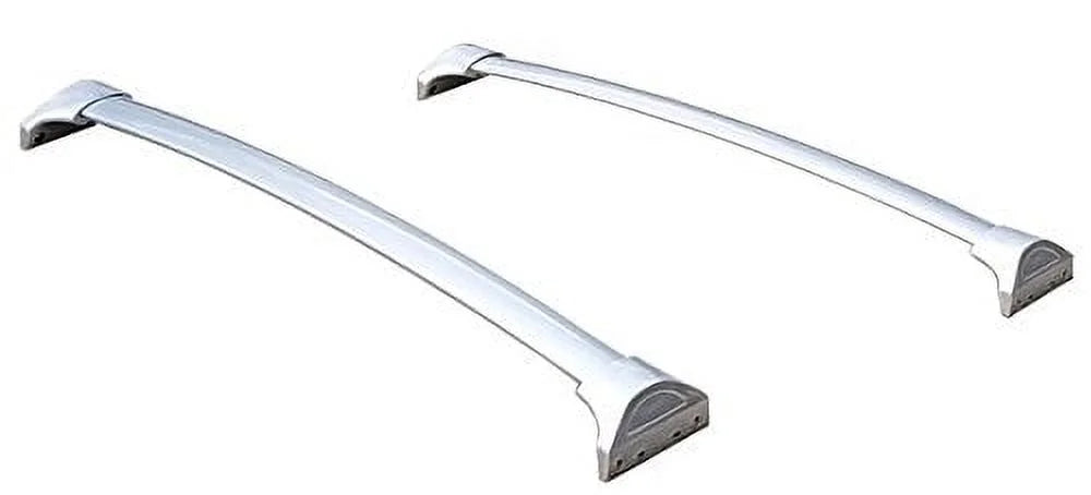 Silver Aluminum Roof Rack Crossbars, Set of 2pcs Z614