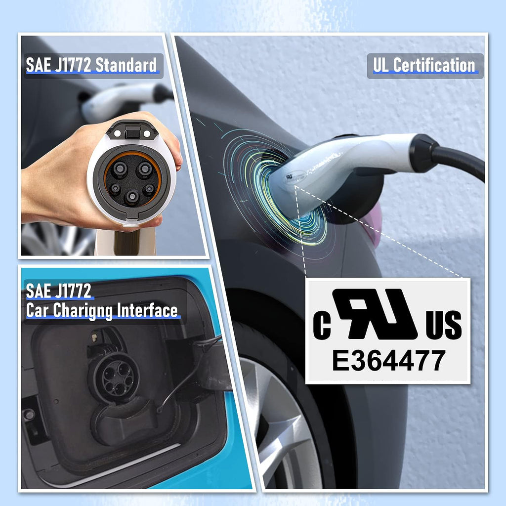 Portable Level 1 EV Charger (110V, 16A, 25ft) J36767
