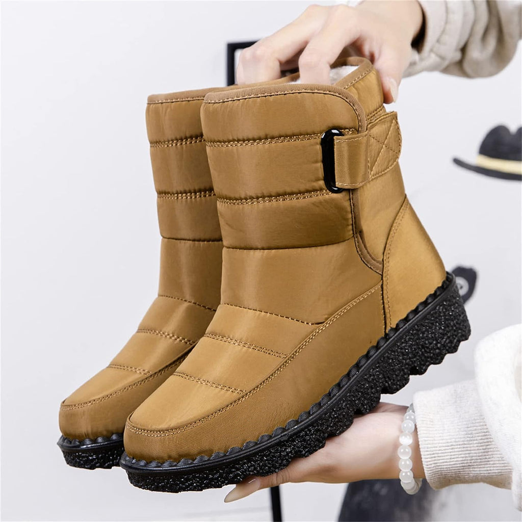 Waterproof Fur Lined Winter Ankle Boots X450703