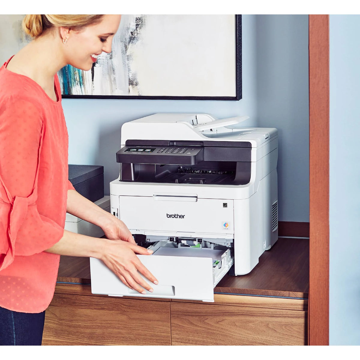 Wireless Multifunction Color Laser Printer D276581