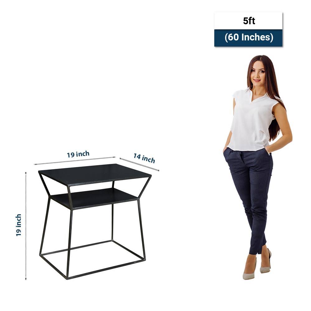 Black Side Table Z9951