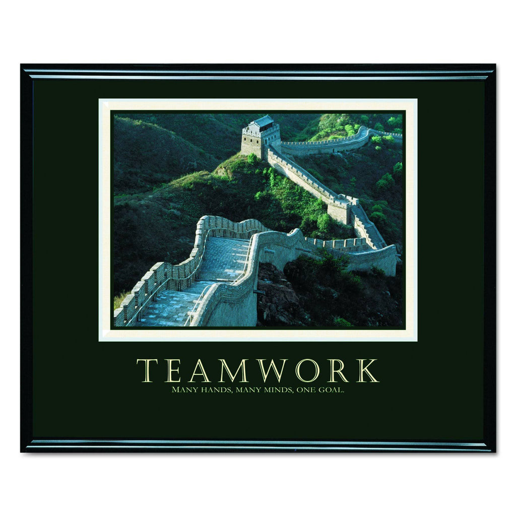 Framed Motivational Print Q7280