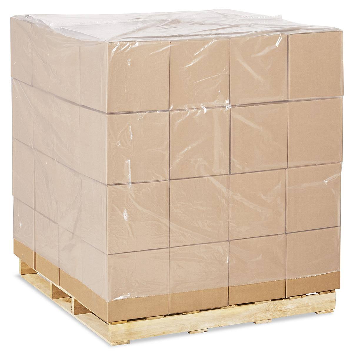 4 Mil Clear Pallet Covers 51 x 49 x 73x22 F7034