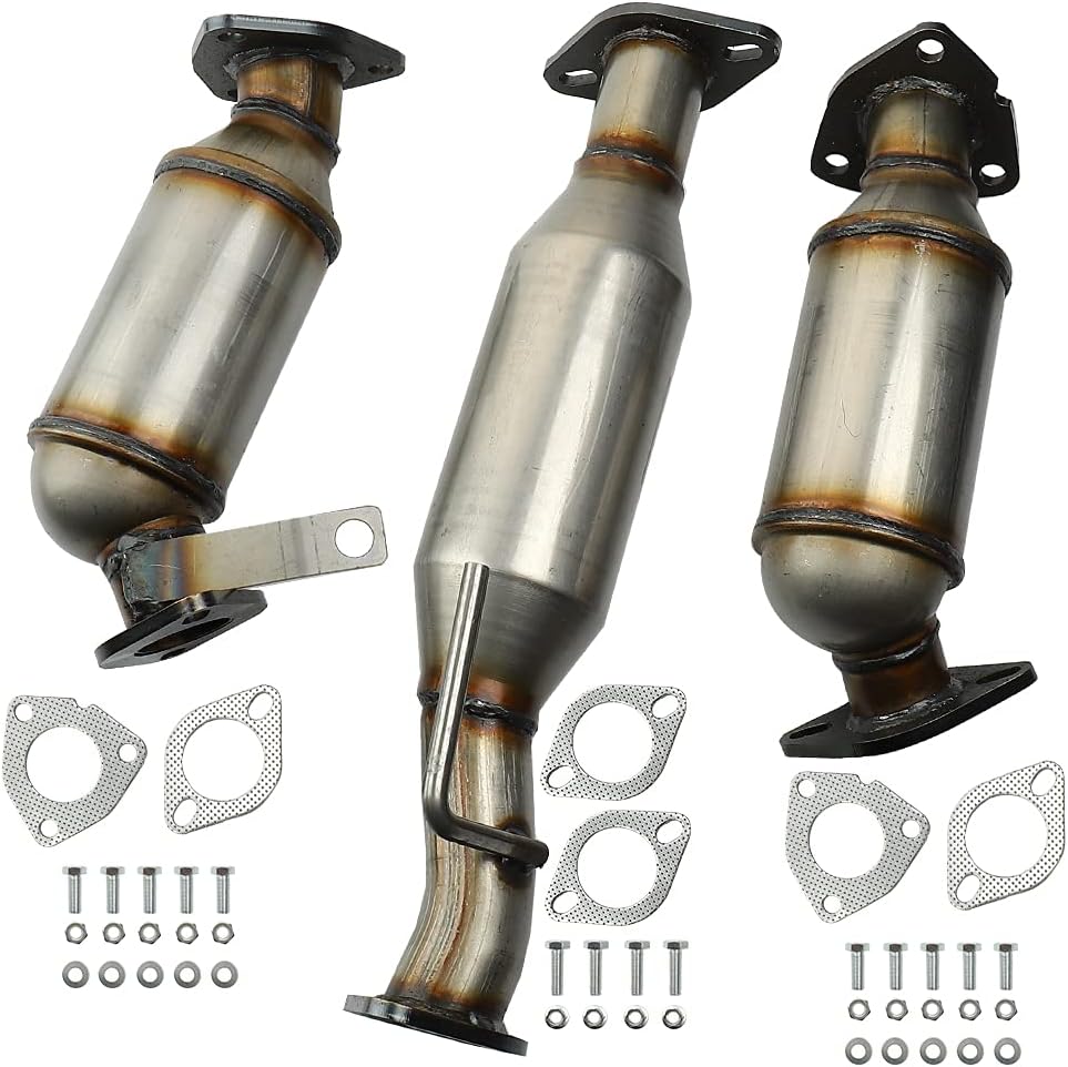 3 Pcs Catalytic Converter F733137