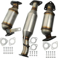3 Pcs Catalytic Converter F733137