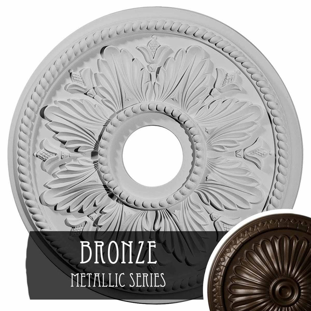 Bronze Edinburgh Ceiling Medallion P7504