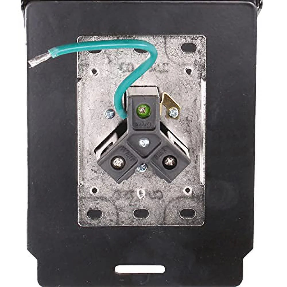 30 Amp RV Power Outlet Box, NEMA TT-30R Outdoor Electrical Receptacle Panel J545