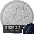Midnight Dream Hand-Painted Ceiling Medallion V3956
