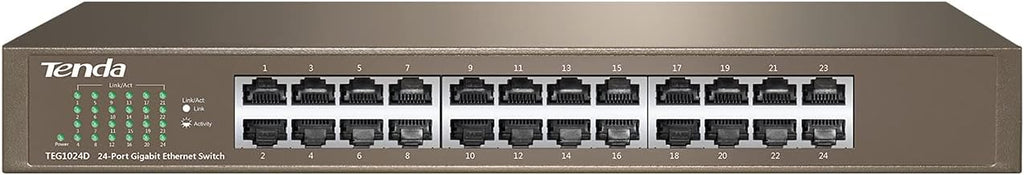 24 Port Gigabit Unmanaged Ethernet Switch U846562