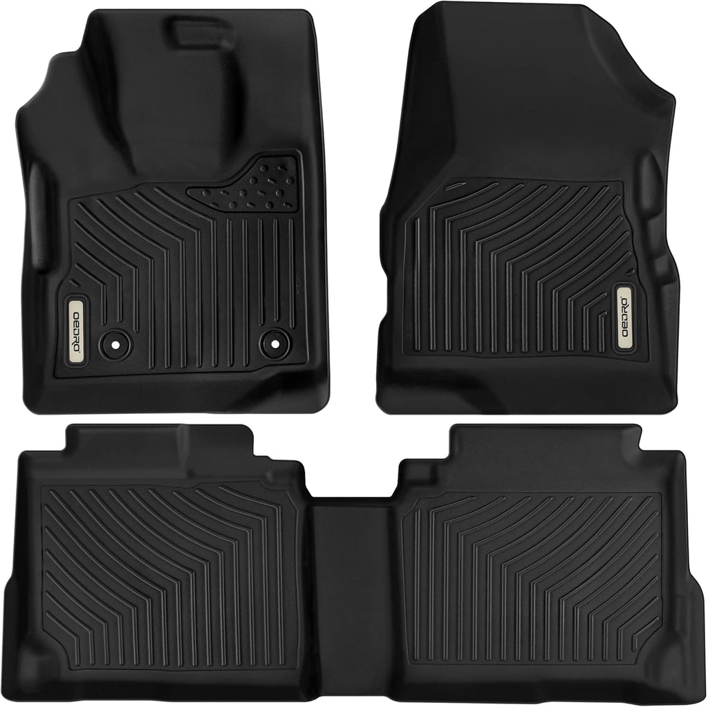 Black All Weather Cargo Trunk Liner Floor Mats Pack of 2 C44847