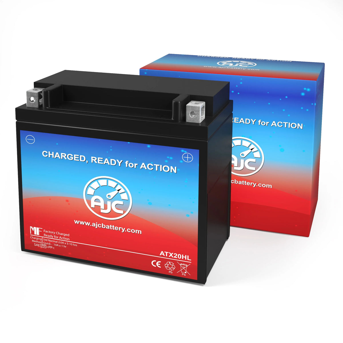 AJC Brand Replacement Snowmobile Battery O422661