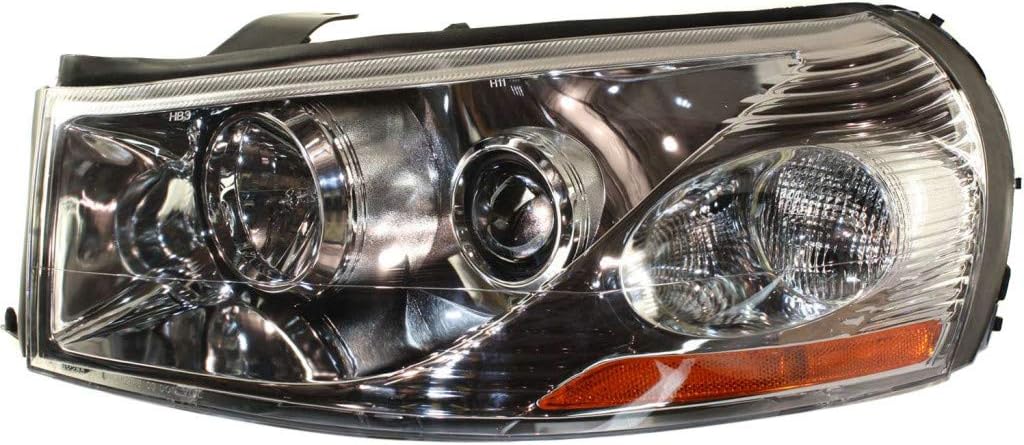 Saturn L300 Headlight 2004 2005 Pair Driver and Passenger Side M5476