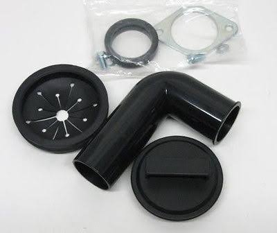 Black Continuous Feed Food Waste Disposer T83097