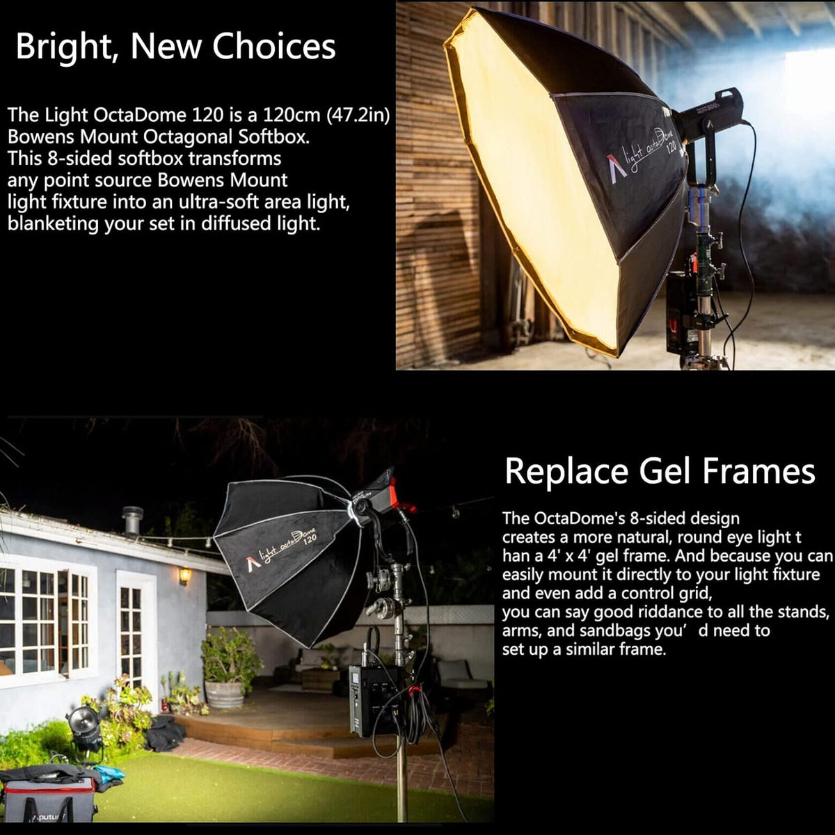 Octagon Softbox with Bowens Mount I781