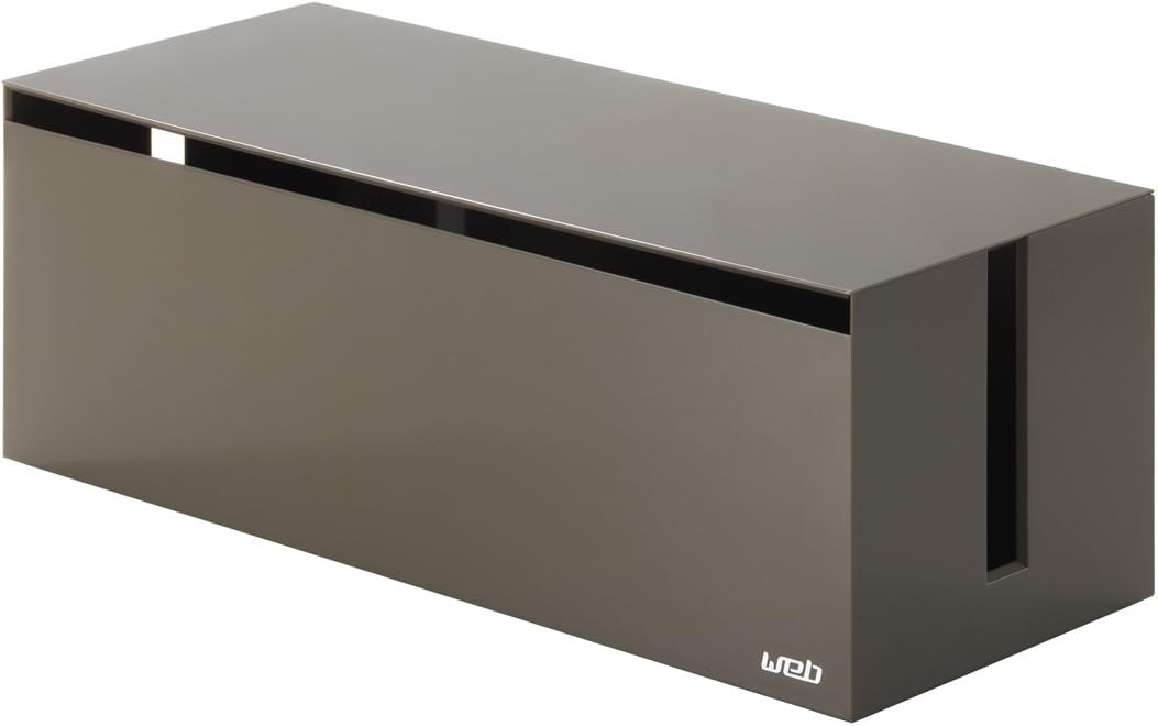 Cable Box Cord Storage Organizer, Brown P406