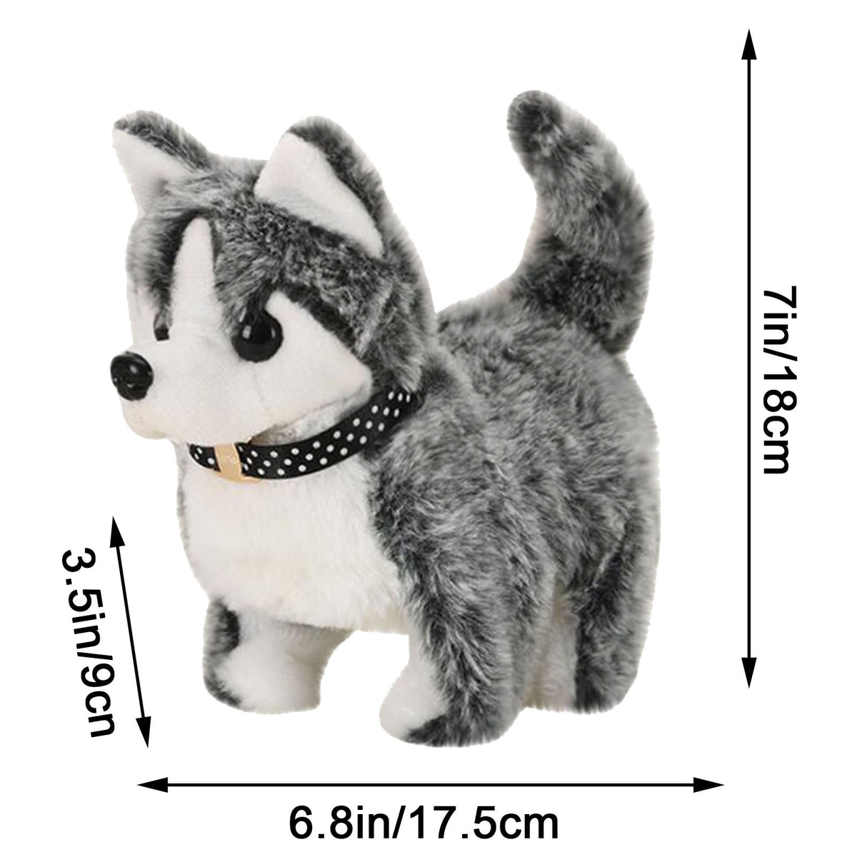 Simulation Plush Dog Toy Electric Plush Toy U782