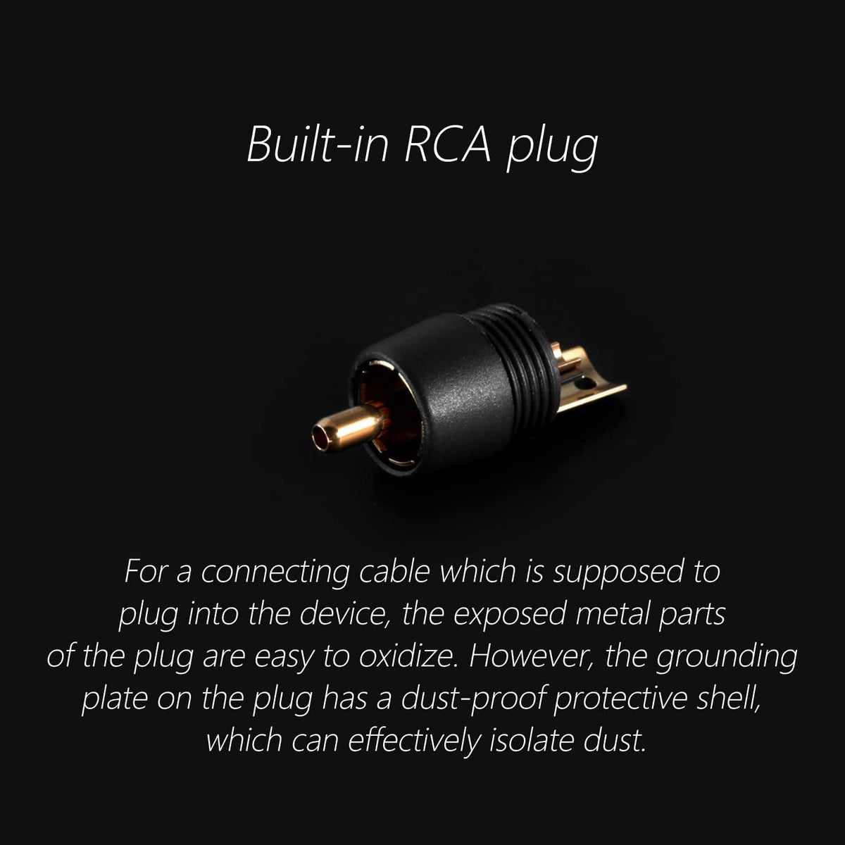 RCA Signal Cable with PCOCC Conductor (20CM) H7685