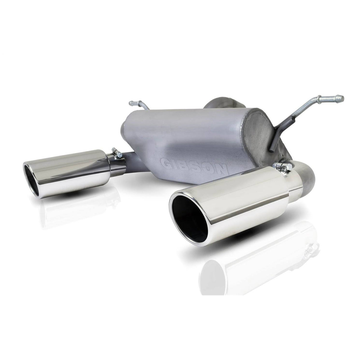 Cat-Back Dual Split Stainless Exhaust System P582
