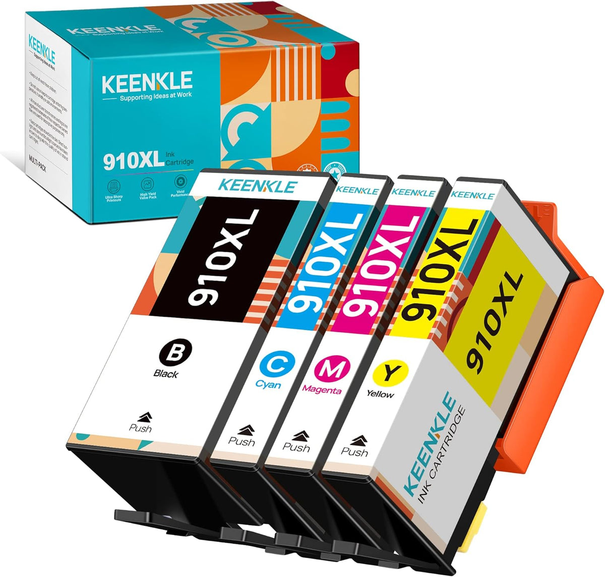 Remanufactured Ink Cartridge Replacement for HP 910XL Printer N617