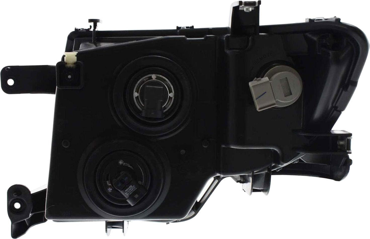 Headlight Assembly Compatible with 2007-2010 Ford Edge Halogen Chrome Passenger Side K186075