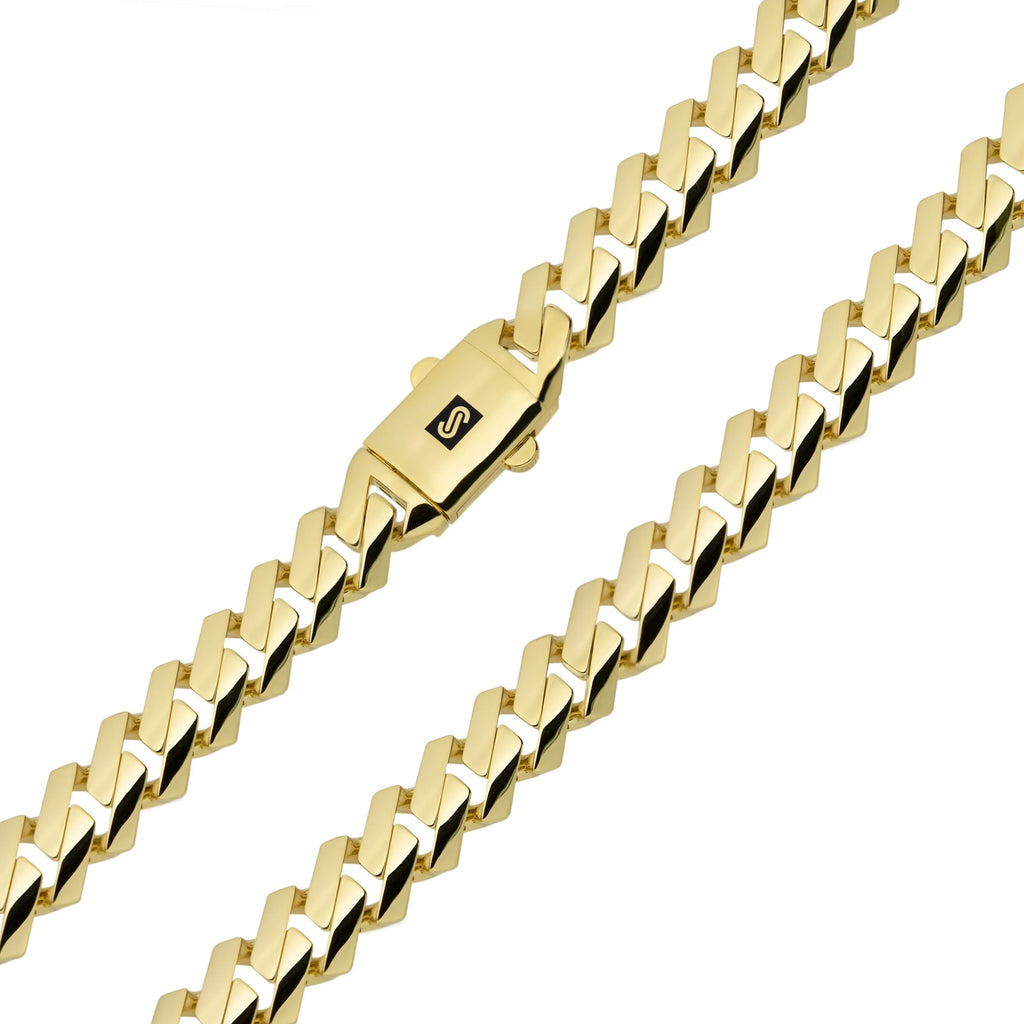 Real 10K Yellow Gold Chain Necklace X605