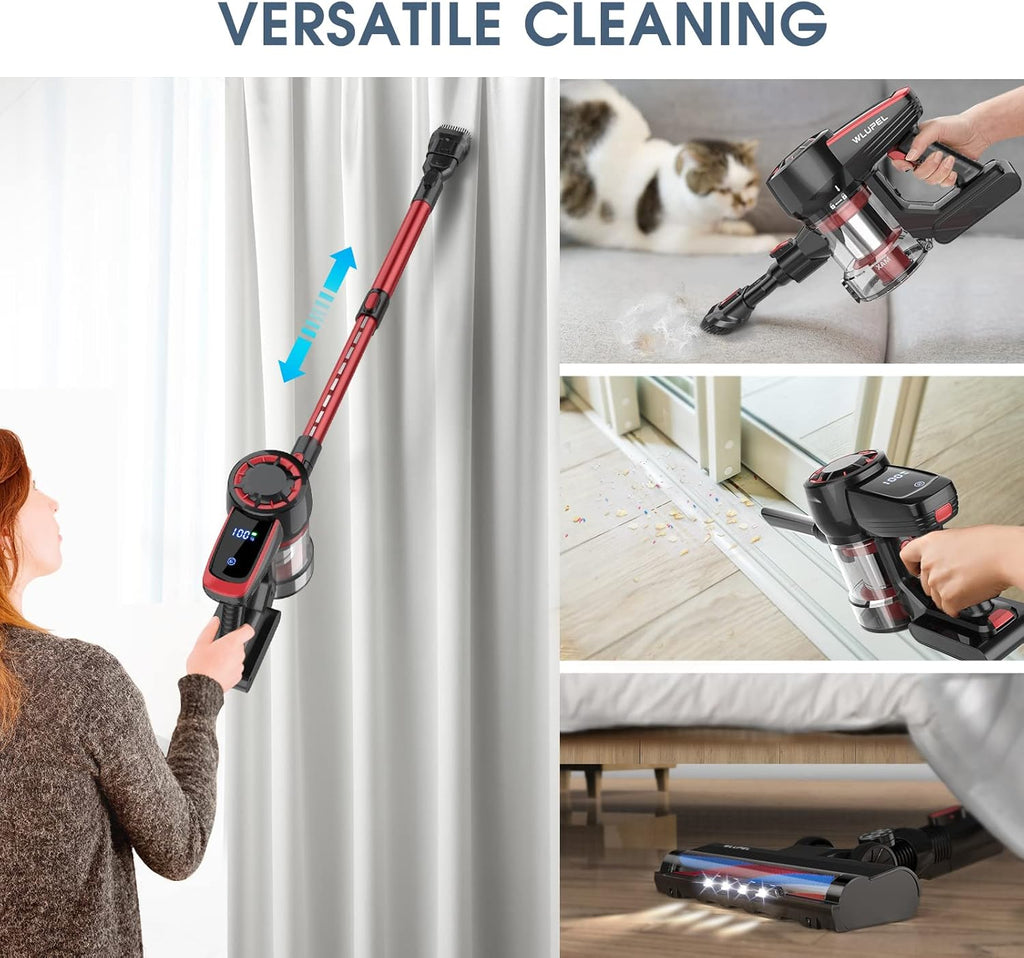 Cordless Stick Vacuum Cleaner with LED Display N260