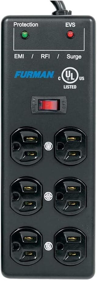 15' 6-Outlet Surge Protector (2-Pack) D1988
