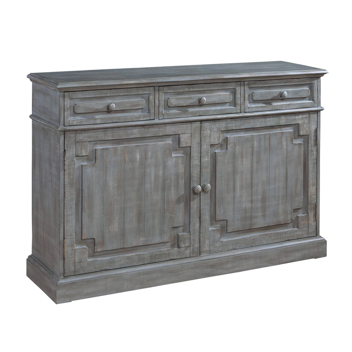 Antique Eucalyptus Credenza F978