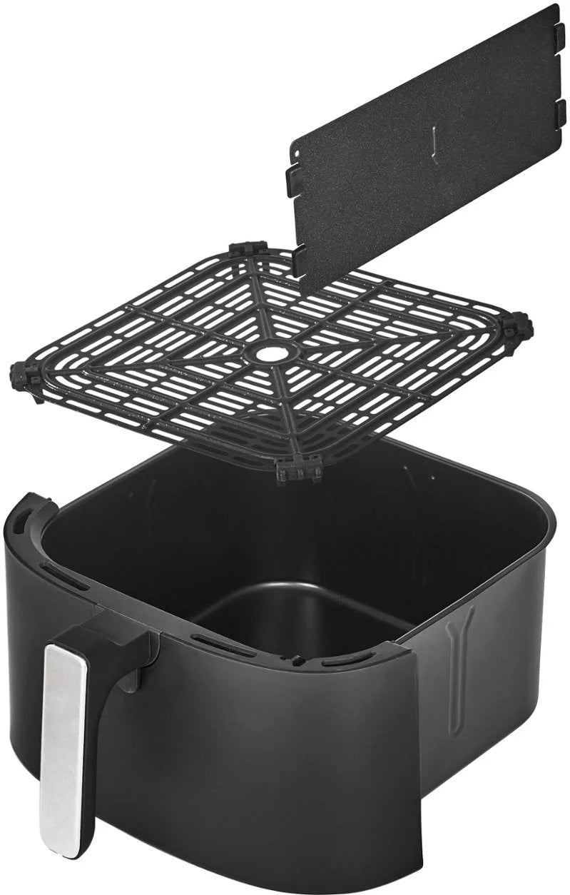 8-qt. Digital Air Fryer with Divided Basket Black X9657
