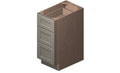 3 Drawers Base Cabinet High-Density Fiberboard C4354