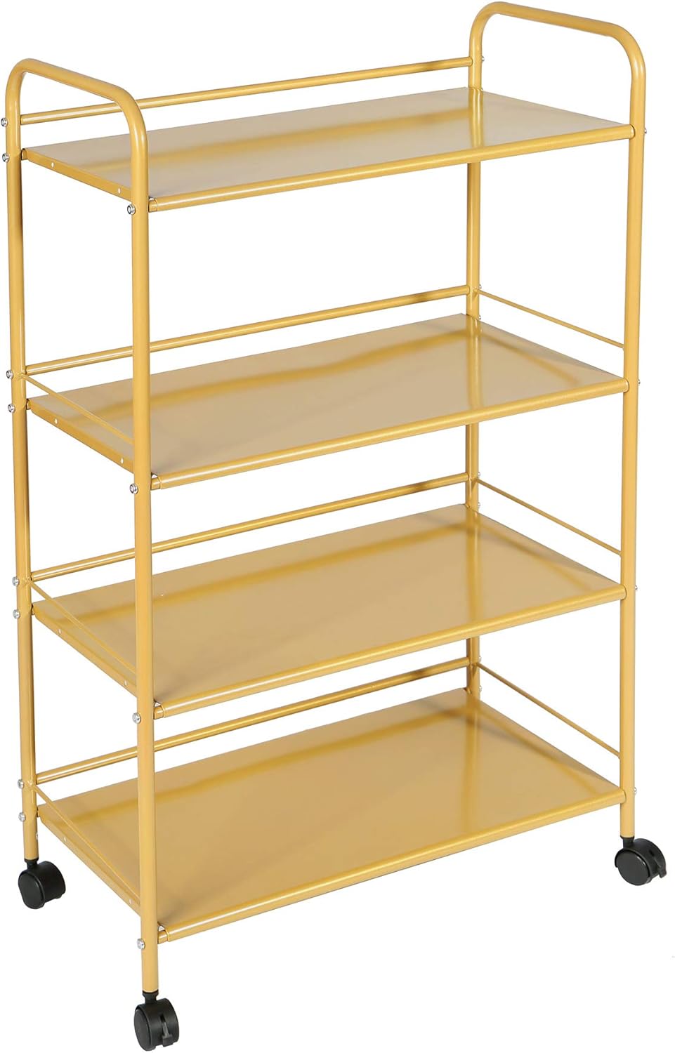 4-Tier Metal Rolling Utility Cart with Wheels N2863