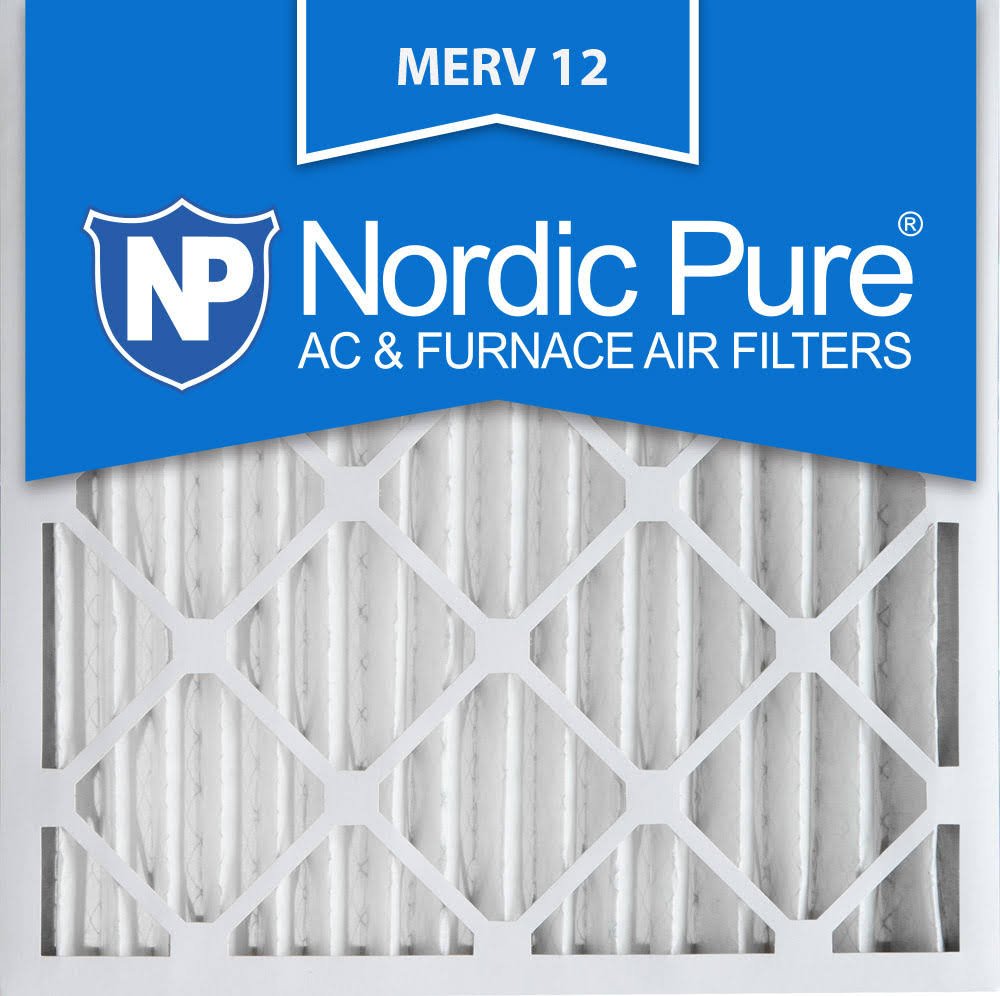 12 Pc Pleated MERV 10 AC Furnace Filters J104