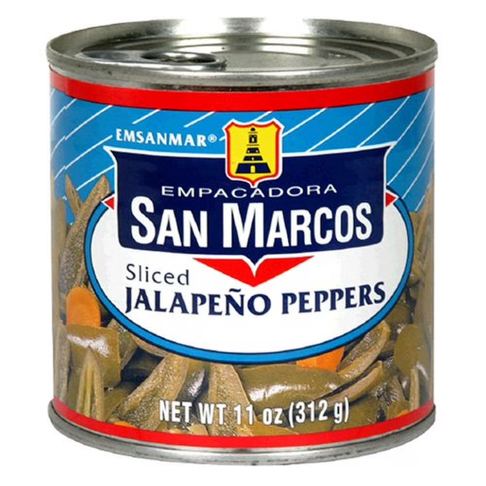 Sliced Jalapeno Peppers, 11-Ounce Can (Pack of 18) J563
