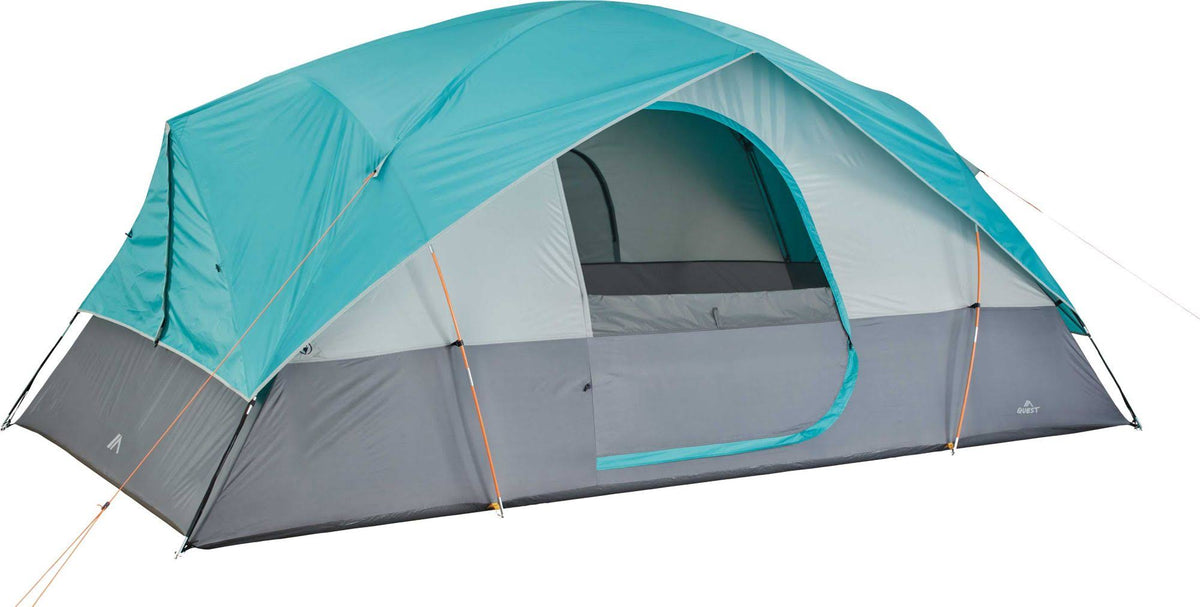 10 Person Cross Vent Tent - Teal F3316