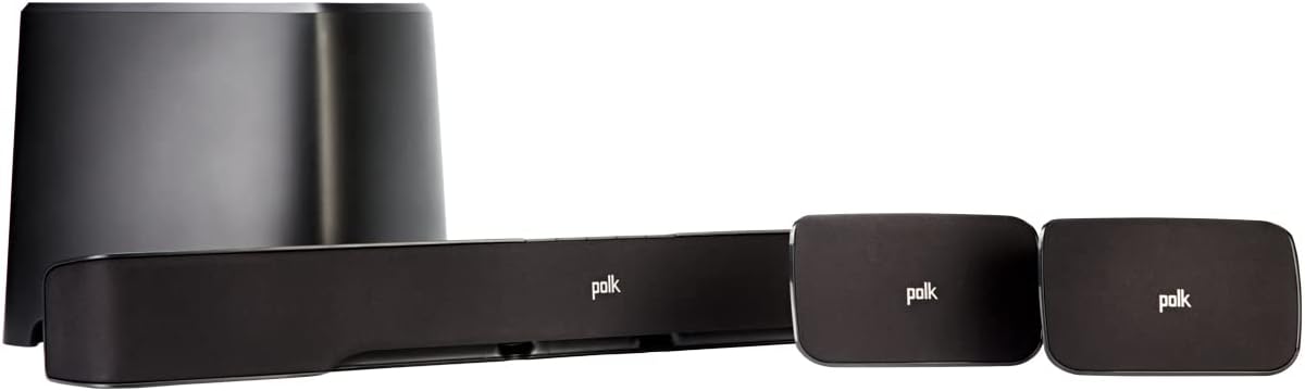 5.1 Channel Wireless Surround Sound System with Sound Bar and Subwoofer Q4685