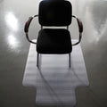 Transparent PVC Desk Chair Floor Mat (47" x 35") J738