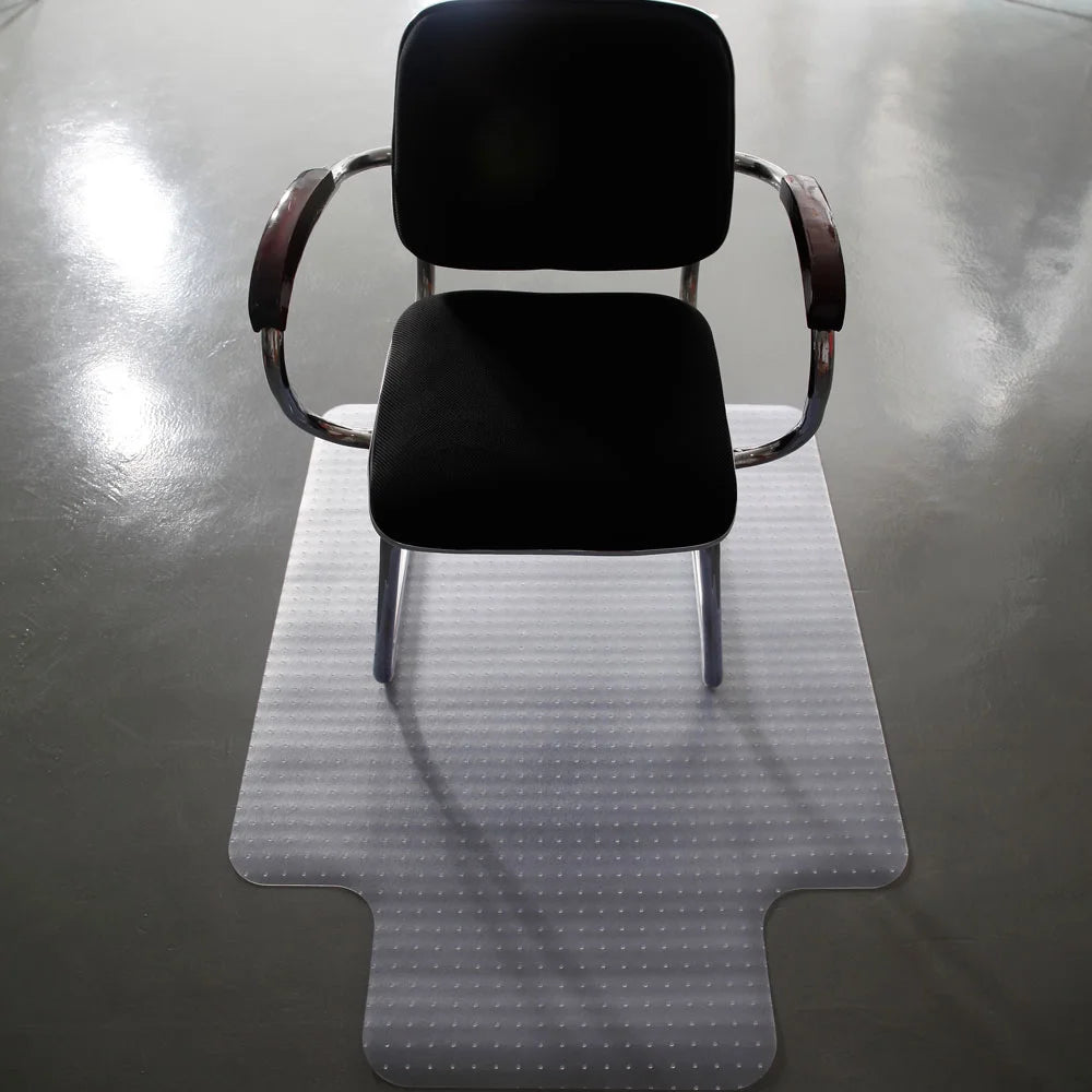 Transparent PVC Desk Chair Floor Mat (47" x 35") J738