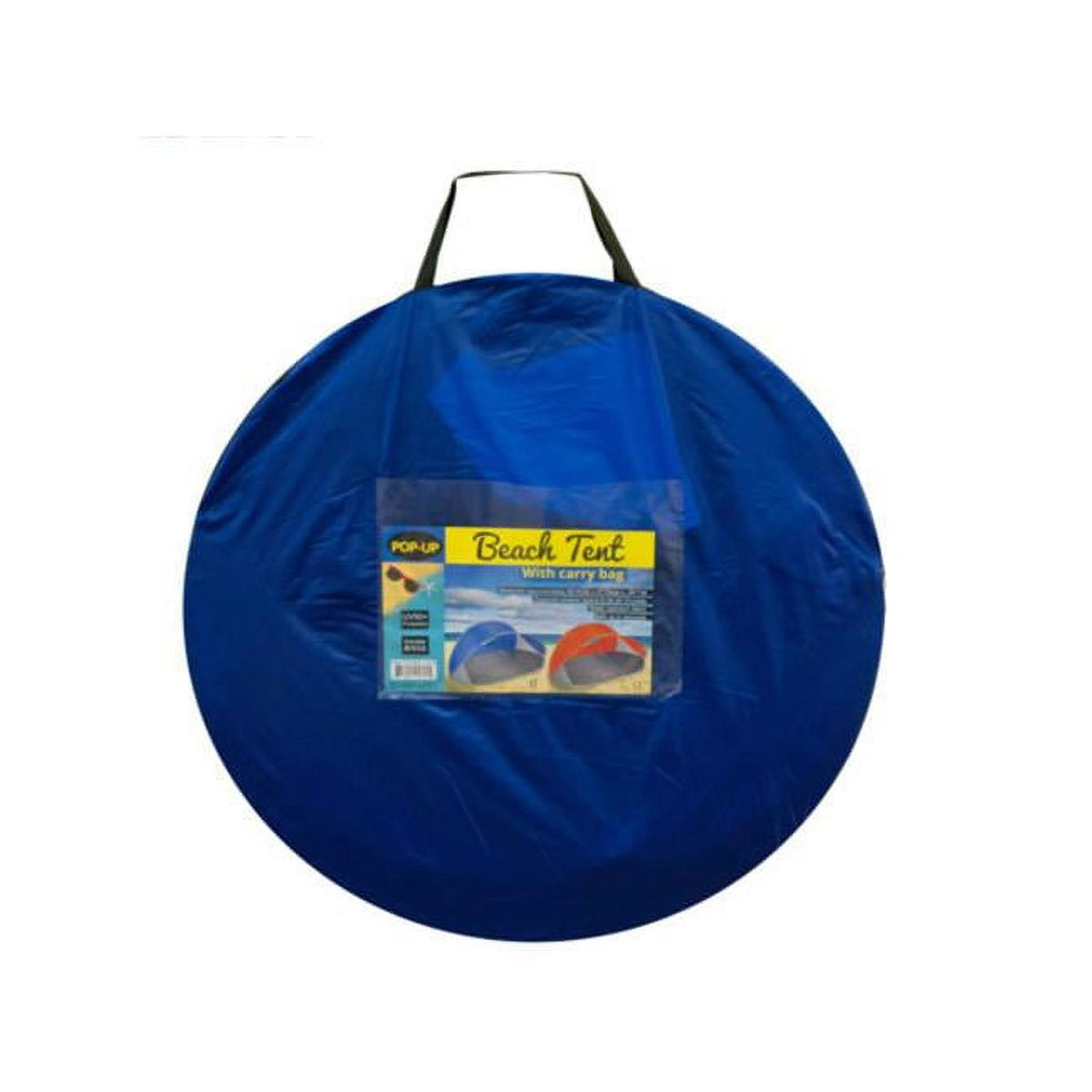 Pop-Up Beach Half-Moon Shape Tent with Carry Bag J844044