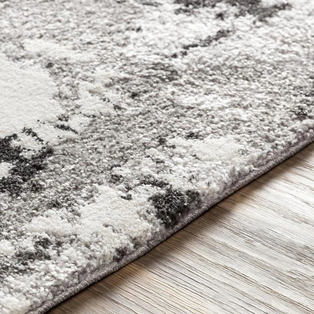 Medium Gray Runner Area Rug H229
