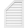 Octagonal Surface Mount PVC Gable Vent W998818