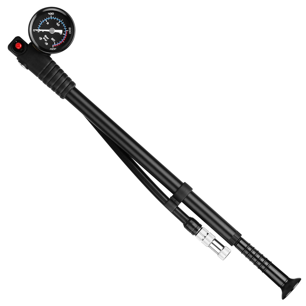 High Pressure 300 PSI Air Pump with Gauge W879