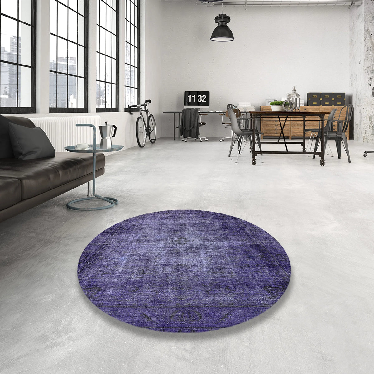 Purple Oriental Area Rugs, 2' x 3' N89195