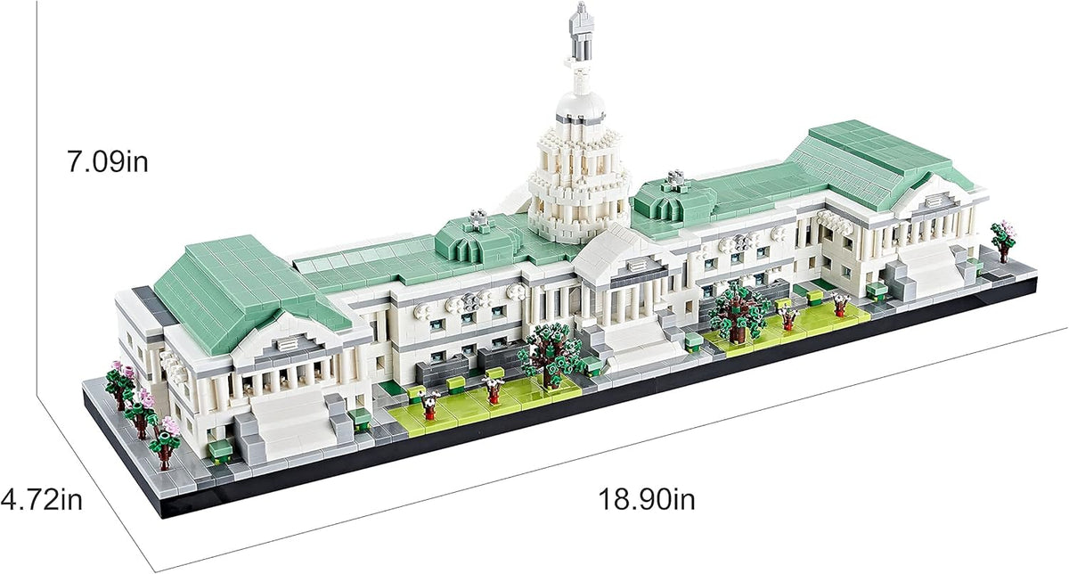 Micro Block Capitol Architecture Model Kit K873074